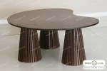 میز جلو مبلی و عسلی چوبی ژاکلین