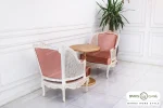 میز قهوه خوری جدید با صندلی پرنس و ساوین مبل باروس (14)