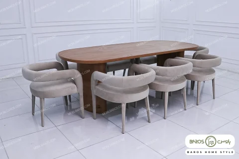 میز ناهار خوری شیک و خاص انوشا خرید مبل باروس ۴۹۴۹۳