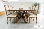 میز ناهار خوری چوبی مدرن مهرآنا خرید مبل باروس 49494 (1)