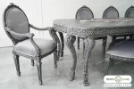 میز ناهارخوری کلاسیک و چوبی جدید الینا کد ۴ خرید مبل باروس ۴۹۴۹۳ (2)
