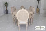 میز ناهارخوری کلاسیک و چوبی جدید الینا کد ۵ خرید باروس 25 (1)