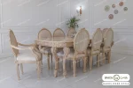 میز ناهارخوری کلاسیک و چوبی جدید الینا کد ۵ خرید باروس 25 (4)