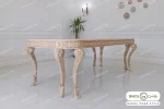 میز ناهارخوری کلاسیک و چوبی جدید الینا کد ۵ خرید باروس 25 (6)