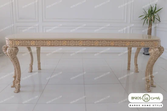 میز ناهارخوری کلاسیک و چوبی جدید الینا کد ۵ خرید باروس 25 (8)