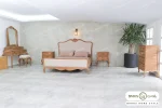 سرویس خواب تخت خواب چوبی راشل کد ۲۱ خرید مبل باروس ۴۹۳۹ (2)
