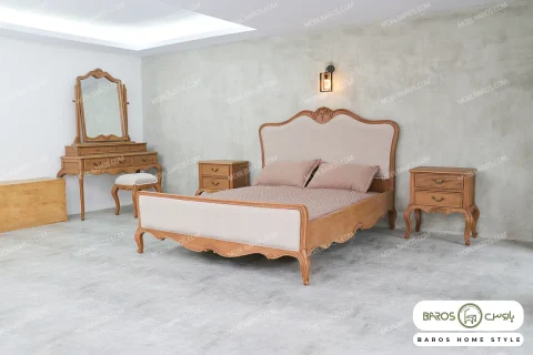 سرویس خواب تخت خواب چوبی راشل کد ۲۱ خرید مبل باروس ۴۹۳۹ (3)