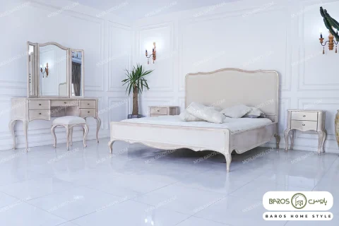 سرویس خواب دو نفره شیک کد ۱۷ خرید مبل باروس 49493 (3)