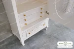 سیسمونی نوزاد و کودک رنگ سفید مونیکا خرید مبل باروس 49493 (1)