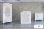سیسمونی نوزاد و کودک رنگ سفید مونیکا خرید مبل باروس 49493 (3)