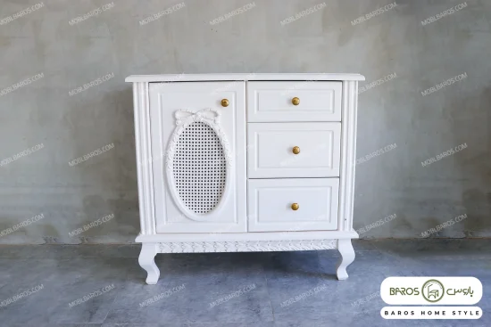 سیسمونی نوزاد و کودک رنگ سفید مونیکا خرید مبل باروس 49493 (5)