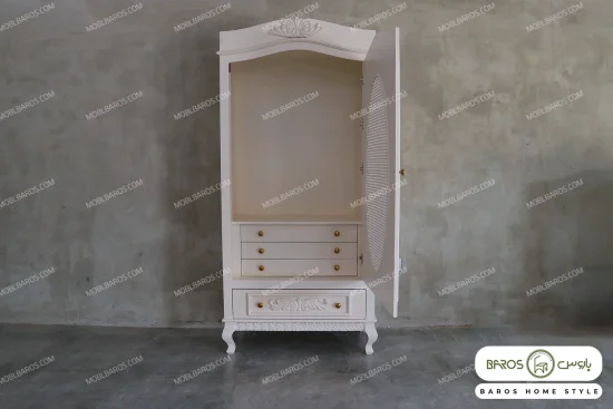 سیسمونی نوزاد و کودک رنگ سفید مونیکا خرید مبل باروس 49493 (7)