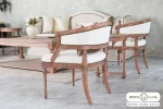 مبل تک نفره نئوکلاسیک فرشته خرید مبل باروس 4939 (1)