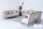 مبل نئوکلاسیک جدید کینگ کاجی کویین رومینا خرید مبل باروس (3)