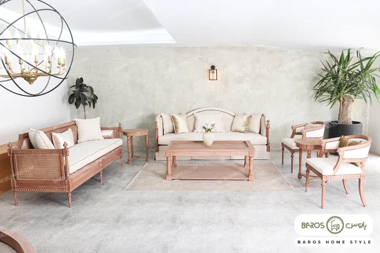 مبل نئوکلاسیک شیک فرشته خرید مبل باروس 49393 (4)