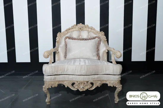 مبل کلاسیک سلطنتی الینا خرید مبل باروس ۴۹۴۹ (4)