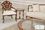 مبل کلاسیک سلطنتی ۵ نفره کینگ خرید مبل باروس 3932 (3)