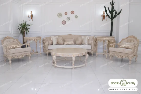 مبل کلاسیک طرح جدید مدل الینا خرید باروس 23 (15)