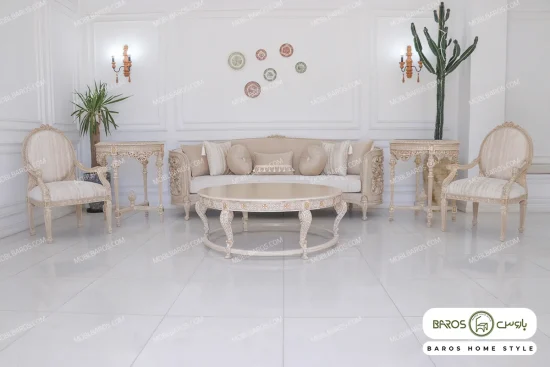 مبل کلاسیک طرح جدید مدل الینا خرید باروس 23 (18)