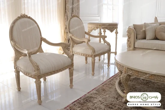 مبل کلاسیک طرح جدید مدل الینا خرید باروس 23 (8)