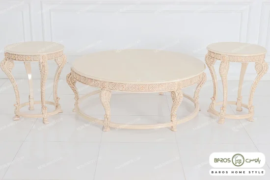 مبل کلاسیک ورق طلا خرید مبل باروس 49493 (3)