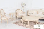 مبل کلاسیک ورق طلا خرید مبل باروس 49493 (8)
