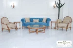 مبل ۸ نفره کلاسیک چستر دار راشل پلاس و کویین خرید مبل باروس ۴۹۴۹۳ (8)