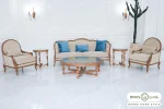 مبل ۸ نفره کلاسیک چستر دار راشل پلاس و کویین خرید مبل باروس ۴۹۴۹۳ (9)