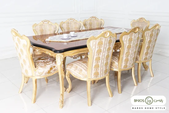 مدل جدید میز ناهار خوری سلطنتی دریتا خرید مبل باروس ۴۹۴۹۲ (2)
