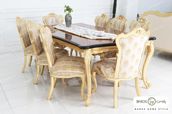 مدل جدید میز ناهار خوری سلطنتی دریتا خرید مبل باروس ۴۹۴۹۲ (5)
