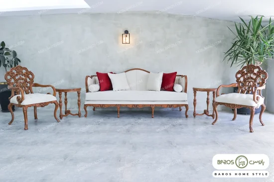 مدل مبل سلطنتی کلاسیک کینگ خرید مبل باروس 49393 (6)