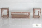 میز جلو مبلی طرح کلاسیک کاجی کد ۳ خرید مبل باروس 4939 (2)