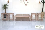 میز جلو مبلی و عسلی کاجی خرید مبل باروس 595332 (1)