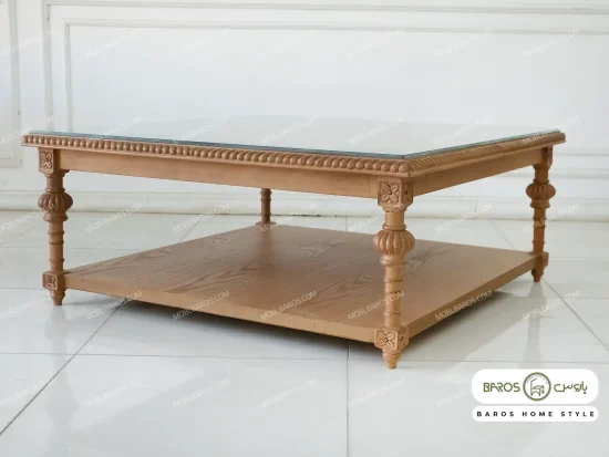 میز جلو مبلی و عسلی کاجی کد ۳ باروس 65 (6)