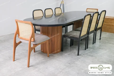 میز ناهار خوری سپیدار خرید مبل باروس 49493 (2)