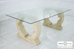 میز ناهار خوری شیشه ای مدرن چیکا خرید مبل باروس ۳۴۹۳۹۳ (1)