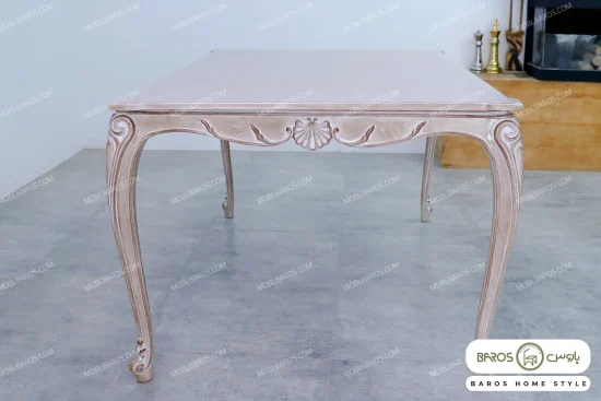 میز ناهارخوری کلاسیک رومینا با صندلی کینگ کد 9 خرید مبل باروس (2)