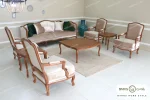 ست مبلمان گندم با تکنفره فرانسوی کد ۳ خرید مبل باروس ۵۹۵۹۳ (1)