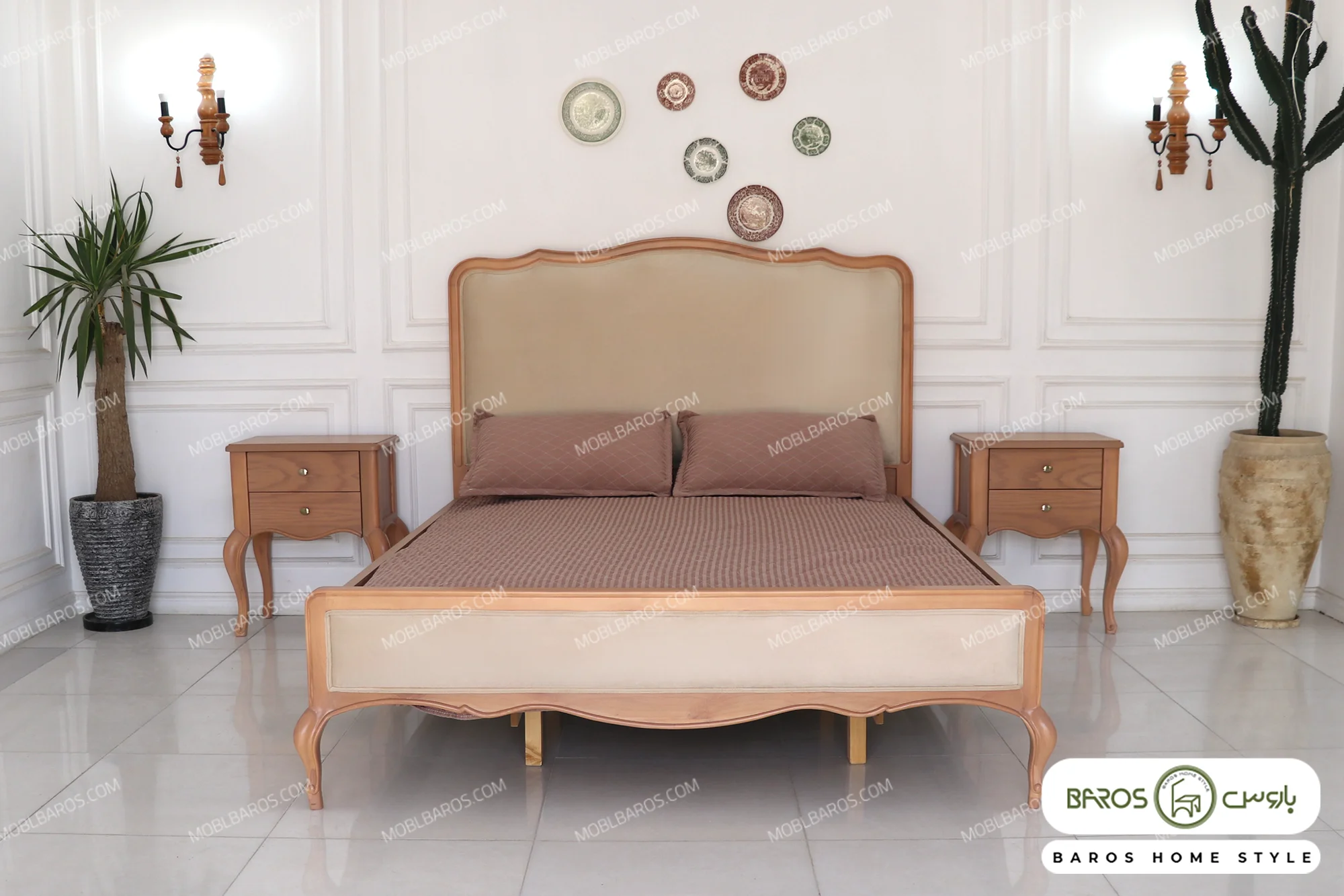 سرویس خواب دو نفره مدرن شاین کد 19 خرید مبل باروس 59493 (2)