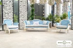مبل آبی کلاسیک هفت نفره ساویو کد ۲ خرید مبل باروس ۳۴۲۲ (1)