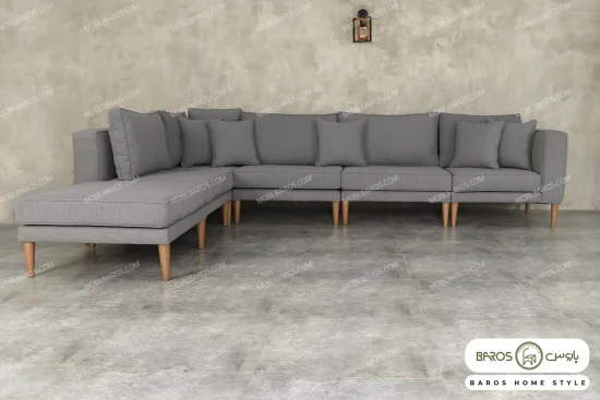 مبل ال جدید آرامیس خرید مبل باروس 45959 (2)