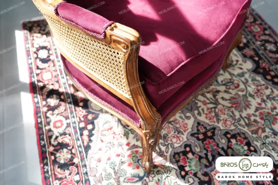 مبل تک نفره حصیری جدید دیاکو خرید مبل باروس ۴۹۴۹۳ (7)