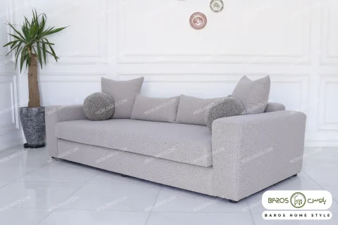مبل راحتی رنگ طوسی الینا انصاری خرید مبل باروس 4958302 (1)