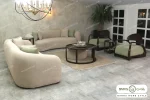 مبل راحتی سبز کرم پوکو ژاکلین خرید مبل باروس ۴۹۴۹۳ (4)