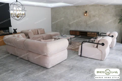 مبل راحتی شیک و جدید آیسو کد۲ خرید مبل باروس ۵۶۵۴۹ (6)