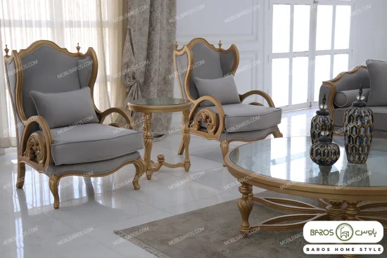 مبل شیک کلاسیک ابزاری کینگ خرید مبل باروس 23423 (3)