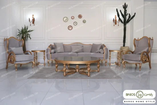 مبل شیک کلاسیک ابزاری کینگ خرید مبل باروس 23423 (5)