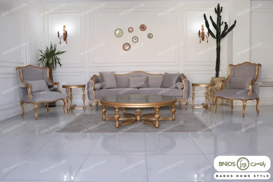 مبل شیک کلاسیک ابزاری کینگ خرید مبل باروس 23423 (6)