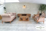 مبل نیم ست کلاسیک جورجیا چستر و روما تک نفره کد ۲ خرید مبل باروس (14)