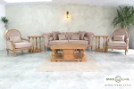 مبل نیم ست کلاسیک جورجیا چستر و روما تک نفره کد ۲ خرید مبل باروس (3)